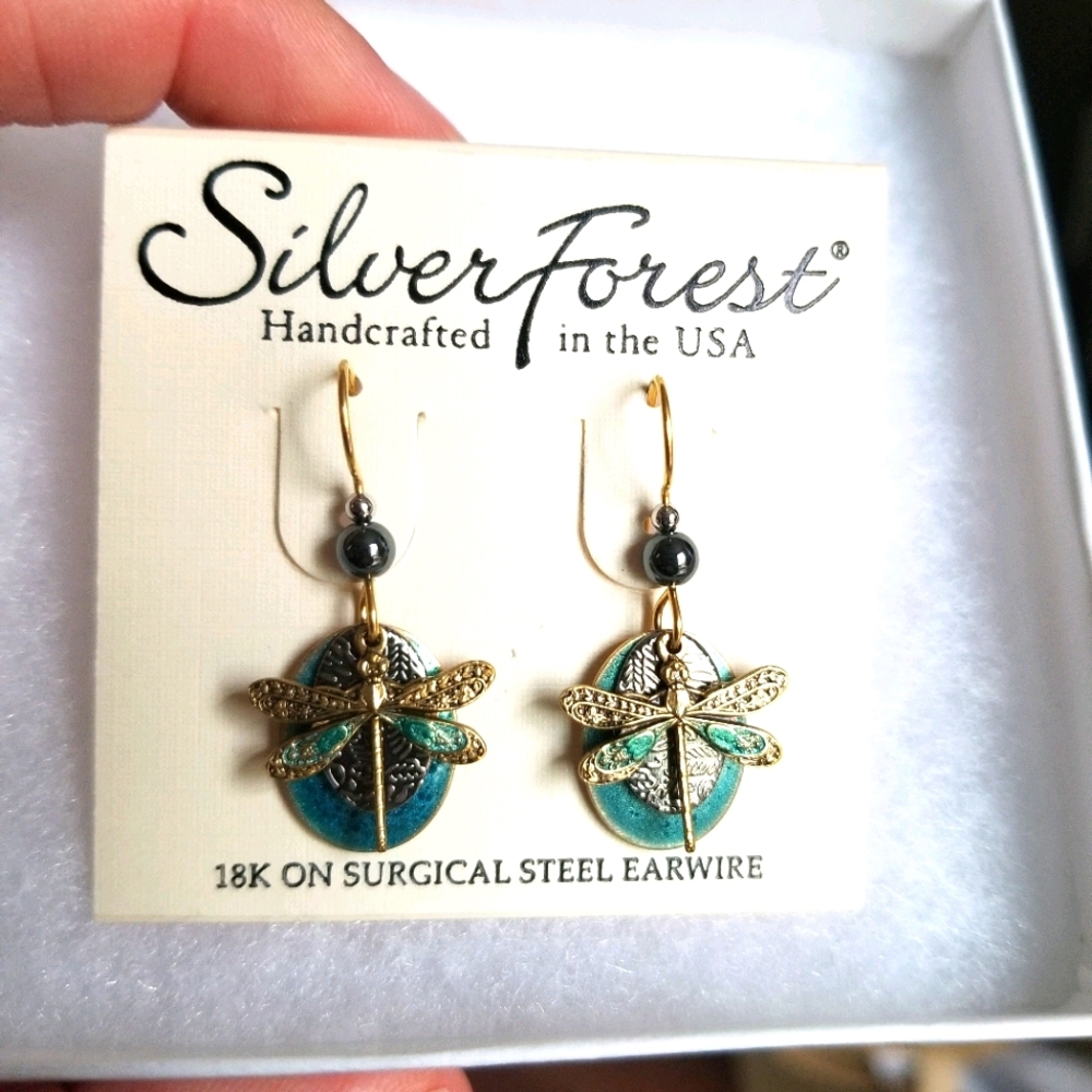 Dragonfly earrings